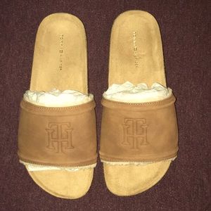 Tommy Hilfiger Suede Sandals